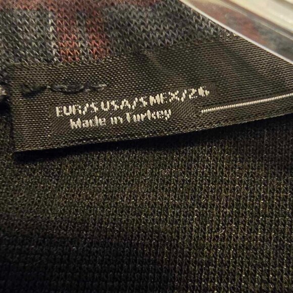 Zara Long Sleeve Midi Bodycon Dress - Gray Plaid - WB Collection - Picture 5 of 8